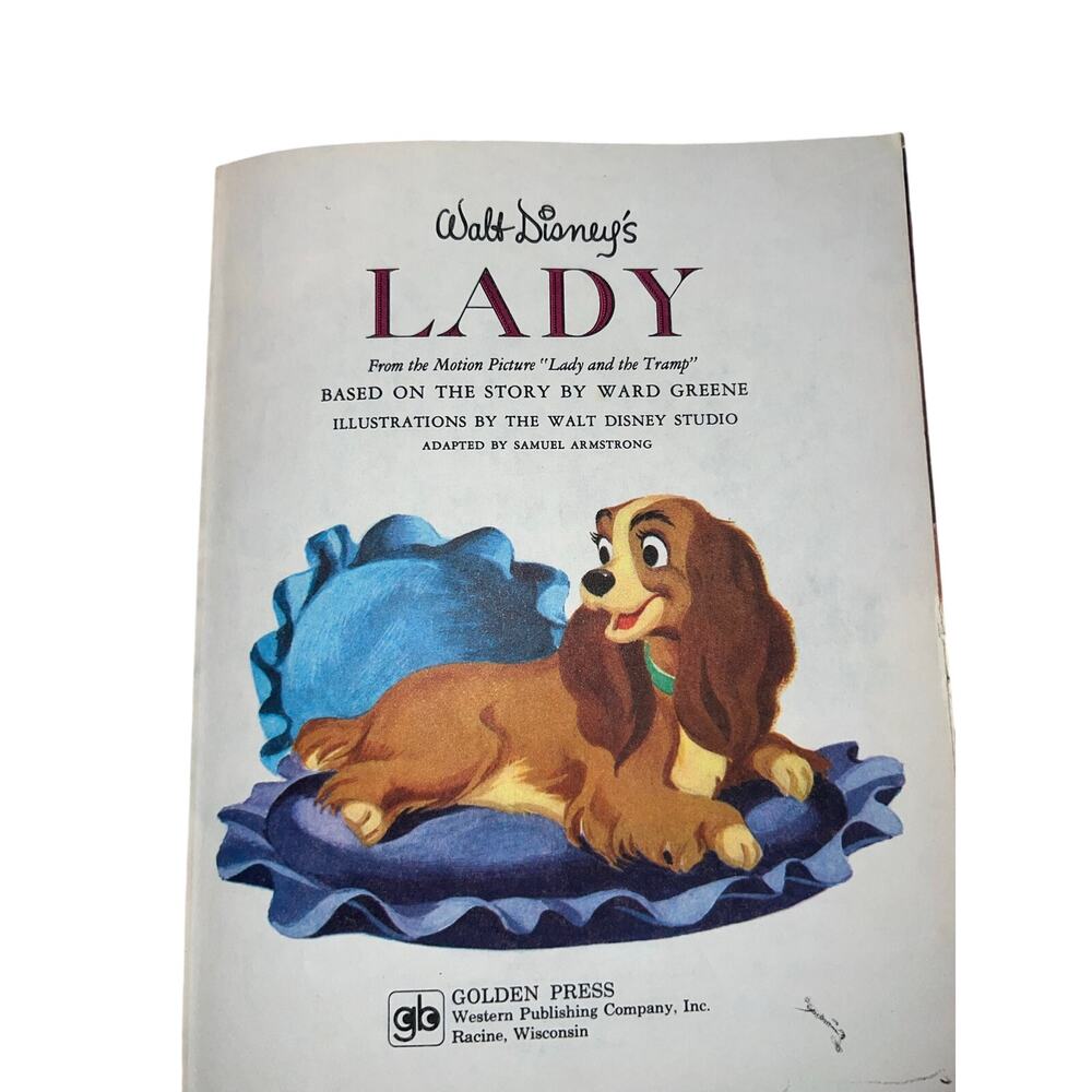Vintage Disney's A Little Golden Book lot sleeping beauty,Lady,Snow white, Pooh - Picture 11 of 12